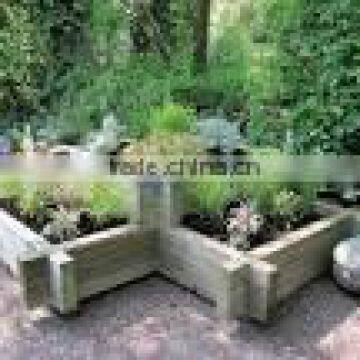 NEW DESIGN - park wooden furniture - park planter - Good Price - On time delivery