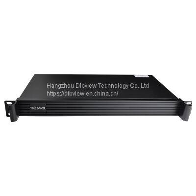 1U Rack H.264 H265 Digital Cable IPTV 4 Channel SDI IP 1080P Live SRT HTTP UDP RTMP HLS Streaming HD Video Facebook Youtube Enco photo-2