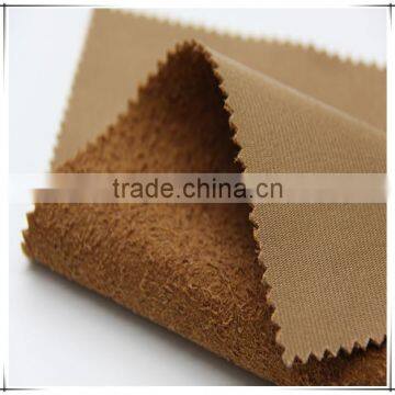 100%Polyester Pu Coating Fabric nylon flock powder