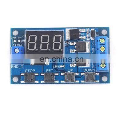 Trigger Cycle Timer Delay Switch 12 24V Circuit Board Dual MOS Tube Control Module Relay Module