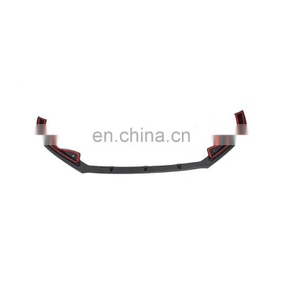 Black FRP Front Lip Spoiler for VW Jetta MK6 GLI Sedan 4-Door 13-15 (Fits: Jetta GLI)