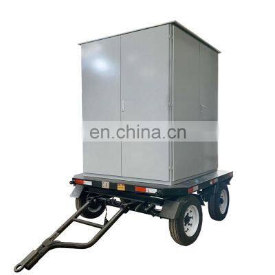 Power Plant 6000 L/H Vacuum Used Transformer Oil Centrifuging Machine With Container Enclosure and Cart photo-5