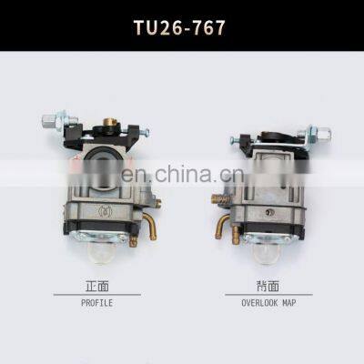 Two stroke small gasoline engine accessories Knapsack sprayer carburetor  gasoline engine TU26 767 carburetor