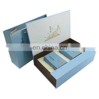 Custom Printed Logo Unique Tea Packaging Boxes Recyclable Kraft Coffee Paper Packaging Gift Box