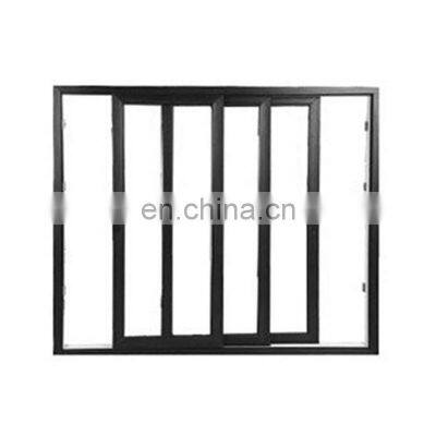 Florida Hurricane Impact Window Double Glazed Aluminum Sliding Windows