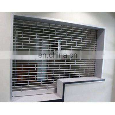 Aluminum and steel door Commercial roll up door / store front security grilles/rolling grill gates