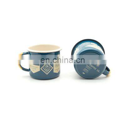 High quality printing personalized classic sublimation guaranteed quality enamel drink cup