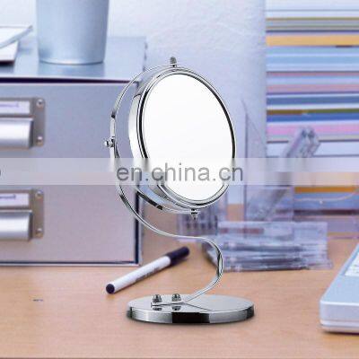 Home Decor Makeup Table With Mirror Chrome Plating Cosmetic Mirror Best Sales Mirror Cosmetic Custom Logo photo-5