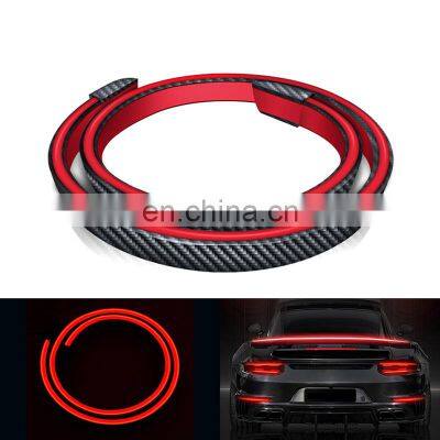 Car Stop Light High Rear Additional Light Flexible LED Strips Auto Turn Signal Running Light Universal Tail Brake Lamp photo-2