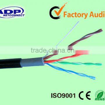 Customize High Speed Waterproof PVC FTP Cat 5e Cat5 Network Lan Cable 0.5mm 24AWG Solid BC Copper Price photo-6