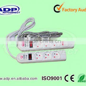 Top-selling factory price power socket multi gang with switch