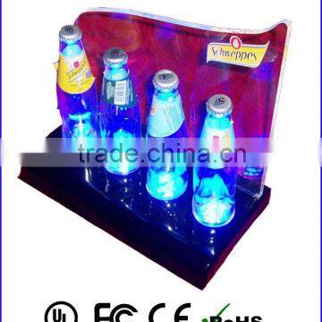 perfect acrylic led bottle glorifier bottle stand for advertisement promotional