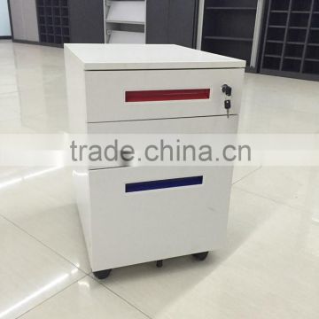 Manufacturer Anti rust process quality guarantee mobile metal pedestal cabinet