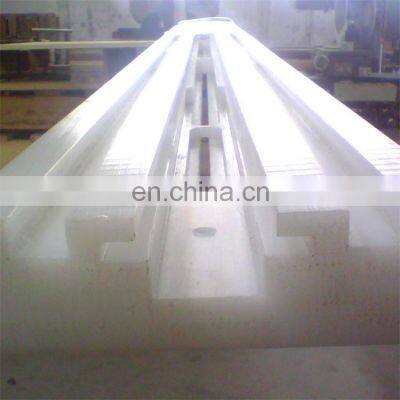 Wear Resistance Pe1000 Customized Plastic Guide Rail and Lead Rail photo-3