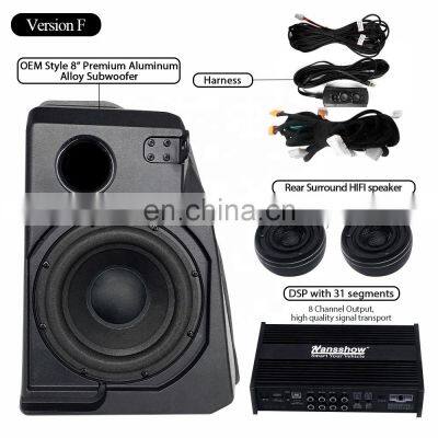 Car Hifi Audio Sound System Surround Speaker Power Dsp Amplifier Subwoofer Speakers for Tesla Model 3 SR 2018-2021 photo-4