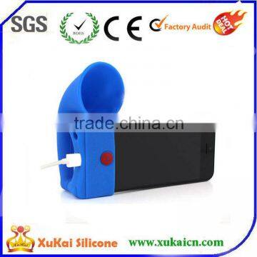 dark blue horn speaker mobile phone horn speaker