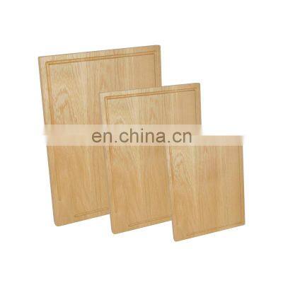 3 Piece Sets Kitchen Wood Bamboo Cutting Board Wood Set With Stand Rack photo-2