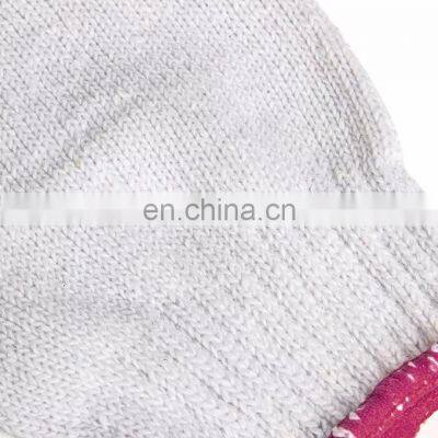 Xiantao Wholesale Reusable Safety Work Glove Labor Protective Hand Guantes White Cotton Knitted Gloves photo-3