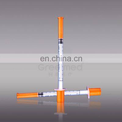 Insuline Syringe Safety Disposable U100 29g 30g 31g 0.5ml 1ml Insulin Syringe With Needles photo-4