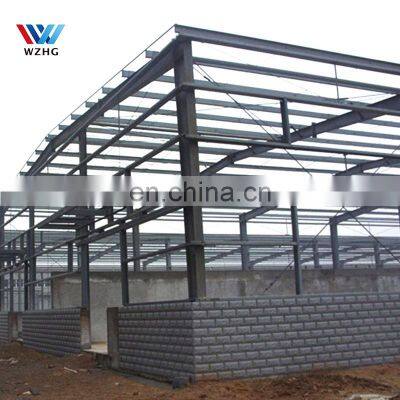 Low Cost Light Gauge Steel Deck Framing / Lightweight Steel Joists for Workshop Warehouse Portable House Steel Sturcture photo-2