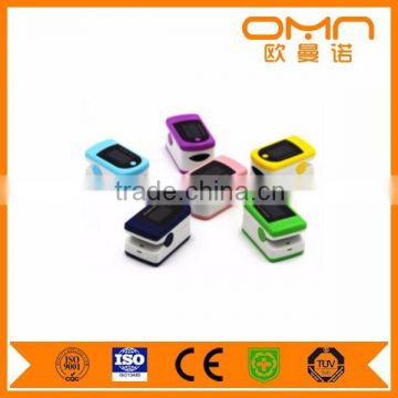 Black case~~visual alarm OLED Finger Pulse Oximeter Blood Oxygen,PR,SPO2