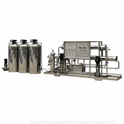 Customized Chemical automatic two-stage reverse osmosis water purification equipment Ro Water System with Sterile Tank