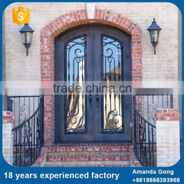 Promotional For Front Single Door Security Iron Gate Designs