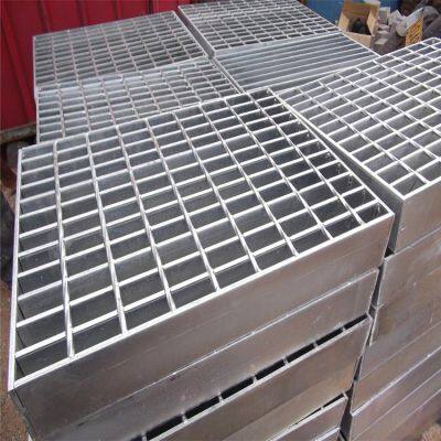 Plain/serrated Steel Grating Hot Dipped Galvanized  Factory Wholesale Standard Customized