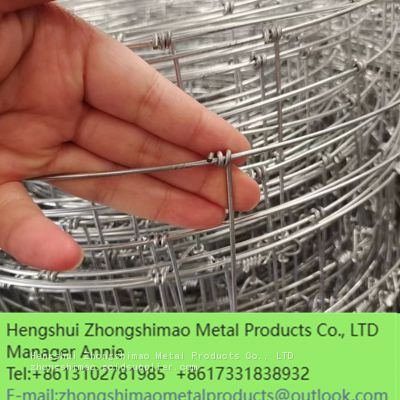 Grassland fence/Field Fence/Galvanized Steel Mesh/ stock fencing wire/Cattle fence