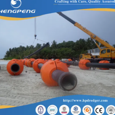 Marine MDPE Dredging Pipe Floater for Sand Dredging with Durable HDPE Construction