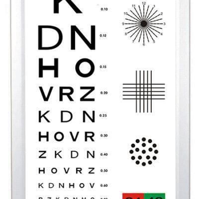 Eye Charts 20 Feet Low Vision Eye Test Charts for Eye Exams photo-3