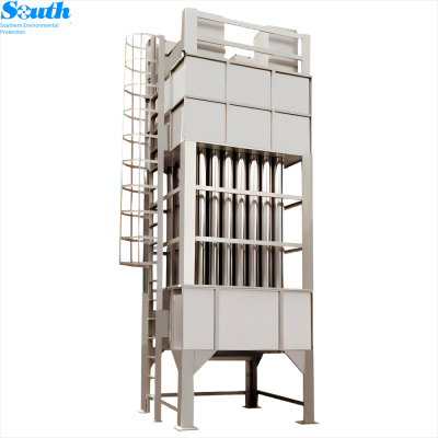 Stainless Steel Wet Electrostatic Coke Oil Catcher, Industrial Dust Removal, High-voltage Electrostatic Purification Tower for Removing Smoke and Odor From Kiln and Boiler Flue Gas photo-5