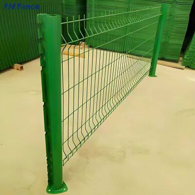 3D Drahtzaunpanels maßgeschneiderte Panels, gekrümmte geschweißte Zäune