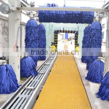 China Top Quality Tunnel Car Wash Machine 9Brushes PE-T9 40000USD