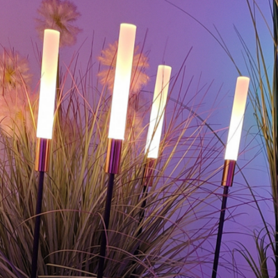 Qianyi Led Reed Lights, Solar-powered Frosted Acrylic Rods, Landscape Lighting Project Decorative Ground-inserted Lawn Lights photo-3