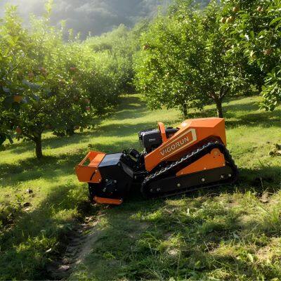 Vigorun MTSK800 радиоуправляемая газонокосилка зеленого цвета, редуктор с высоким крутящим моментом RV063, радиоуправляемый газонокосилка для профессионального использования
