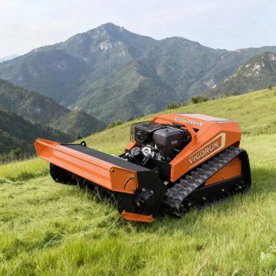Vigorun Cortador de Grama a Gás Motor a Gasolina Aprovado CE EPA Cutter de Pente Compatível com Cortador de Grama de Controle Remoto para Lados de Montanhas