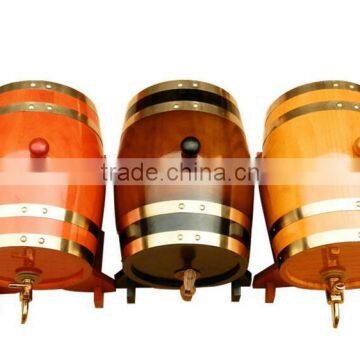 Oak Material Wood Type Beverage Storage Boxes, Wooden Wine Barrels, Empty Mini Whiskey Barrel                        
                                                Quality Choice
