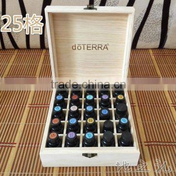 Gift & Craft Industrial Use Wooden Essential Oil Boxes Holding 25 Bottles photo-2