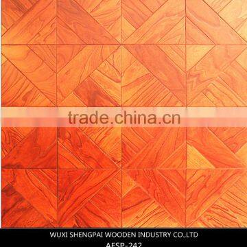 factory cheap majestic engineered wood art parquet flooring veneer sheets for interior floor decoration of shengpai china