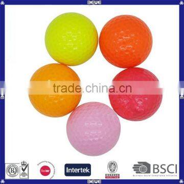 Hot sale bulk coloful water soluble blank golf ball