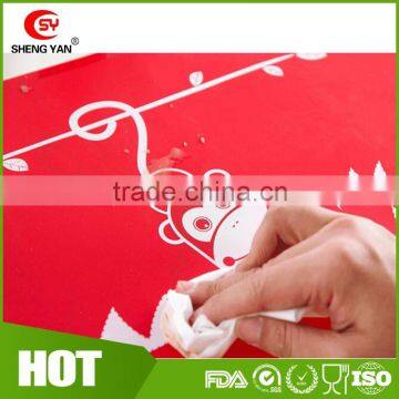 Customized LOGO Printed Silicone Children Table Mat for Promotional Gift photo-2