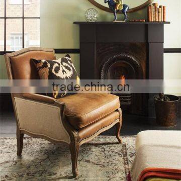 RCH-4234 Good quality Antique Office Leather Armchair
