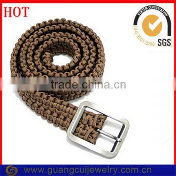 Fashion paracord survival braid waistbands