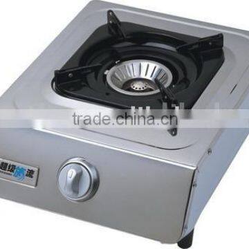 portable single burner inox classical cook tops gas stove