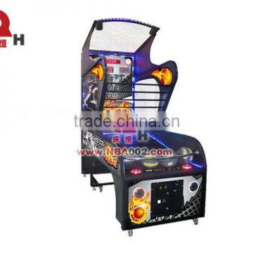 luxury crazy shoot basketball machine with LED light