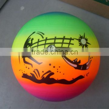 Rainbow ball, PVC ball