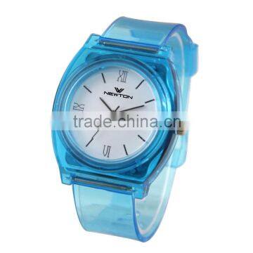 FT1203T Cheap Trendy Translucence Plastic Strap Quartz Movement Analog Watch photo-3