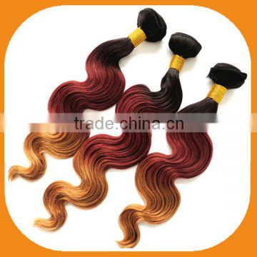 Beauty Ombre Hair Weaves Color 1B# -33#-27#