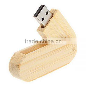 Promotional Gift Eco Wood Flash Drive USB Twist